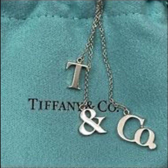 *Host Pick* Tiffany & Co. T & CO Letters Lariat Necklace 925 Sterling Silver - Picture 5 of 7
